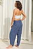 Bahama Wrap Pant Liquid Purple Back