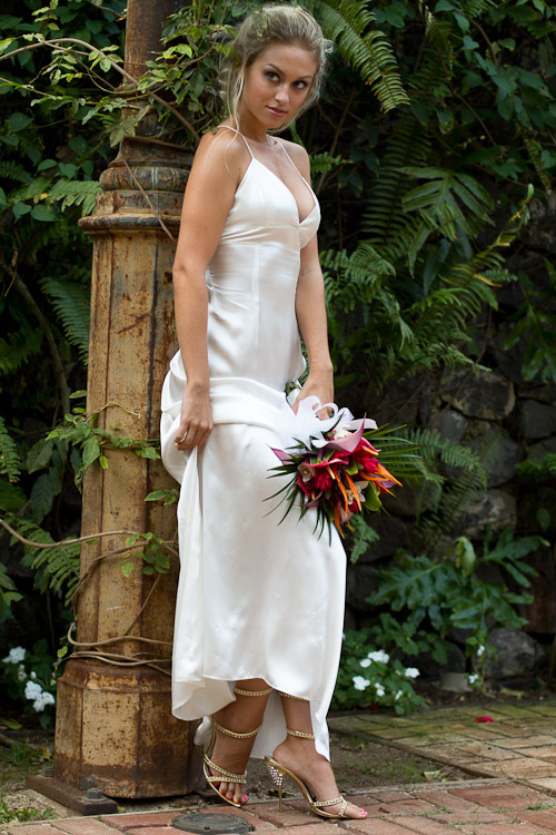 Silk Shelly Wedding Dress - Island Importer