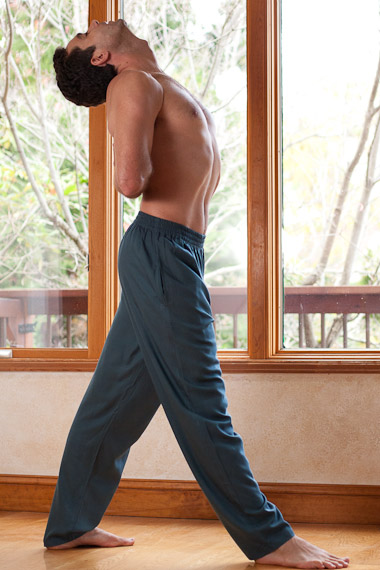 Lightweight Yoga Loose Side Pockets Pant Black TLC Sport