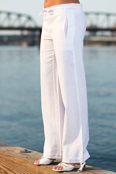 island importer linen pants